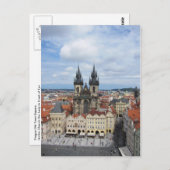 Prague Briefkaart (Voorkant / Achterkant)