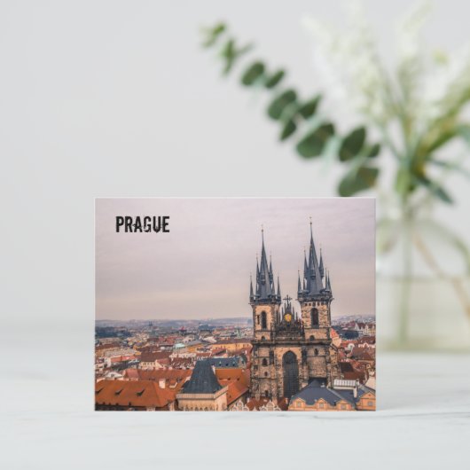 Prague Briefkaart (Staand voorkant)