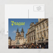 Prague briefkaart (Voorkant / Achterkant)