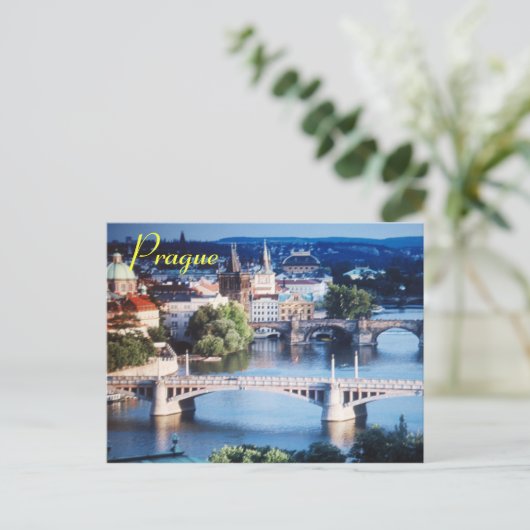 Prague briefkaart (Staand voorkant)