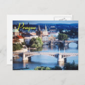Prague briefkaart (Voorkant / Achterkant)