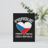 PRAGUE briefkaart (Staand voorkant)