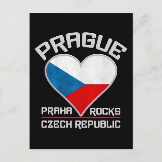 PRAGUE briefkaart (Voorkant)