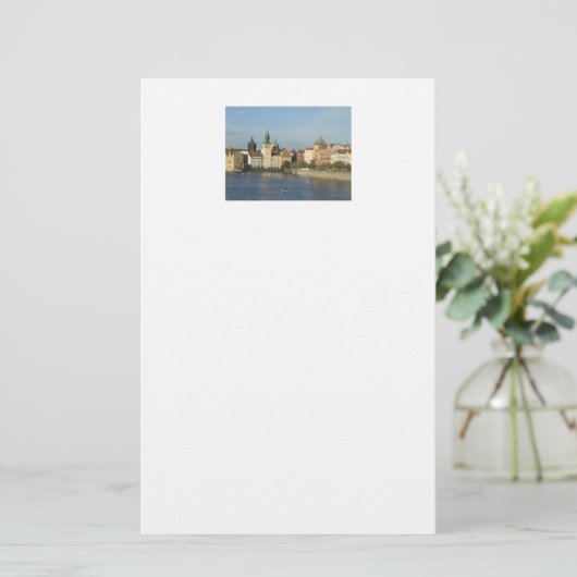 Prague Briefpapier Writing Paper Tsjechië (Staand voorkant)