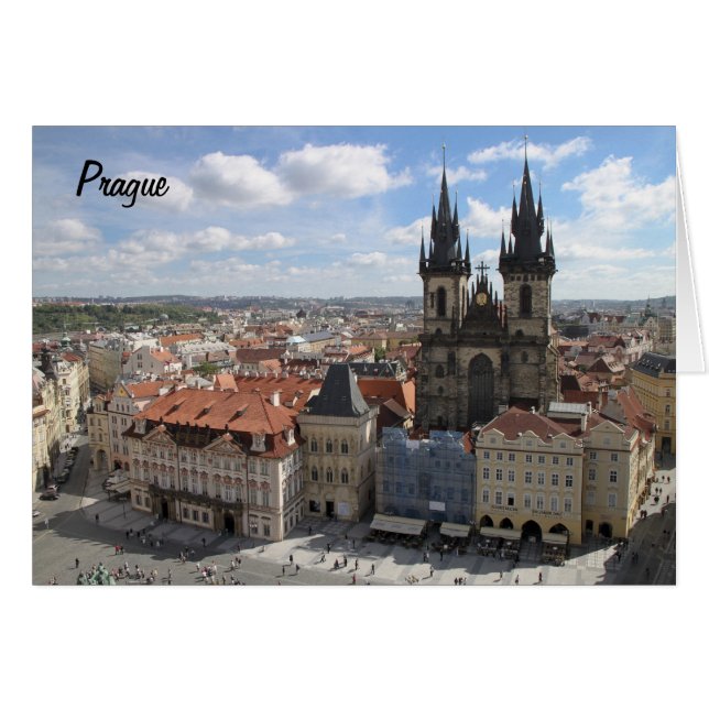 Prague Card (Voorkant Horizontaal)