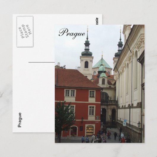Prague Cards Briefkaart (Voorkant / Achterkant)