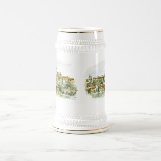 Prague Castle Beer Stein Bierpul (Center)