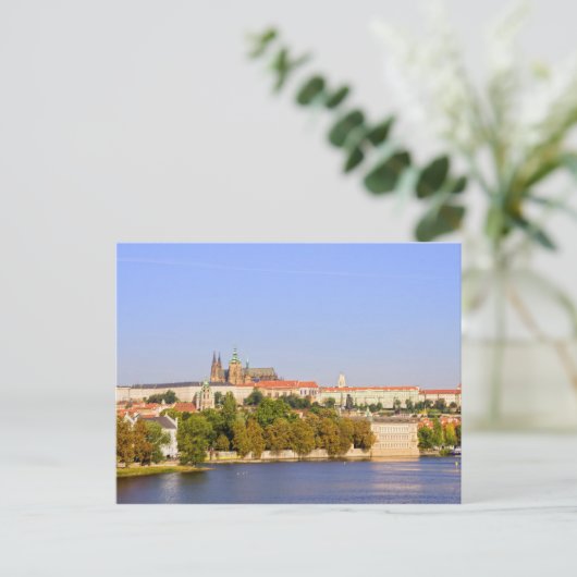 Prague Castle Briefkaart (Staand voorkant)
