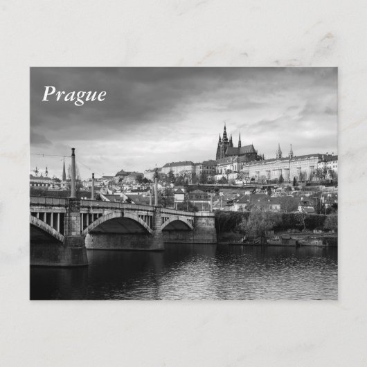 Prague Castle Briefkaart (Voorkant)
