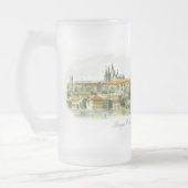 Prague Castle Frosted Mok (Links)