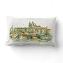 Prague Castle Lumbar Pillow