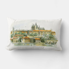Prague Castle Lumbar Pillow Kussen