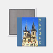 Prague Castle Magneet (Voorkant / Achterkant)