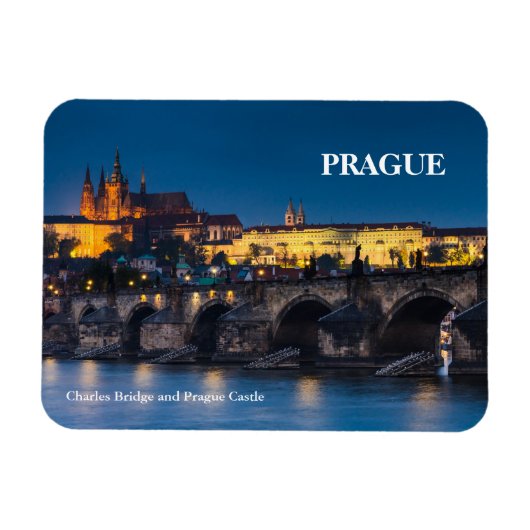 Prague Castle Magneet (Horizontaal)