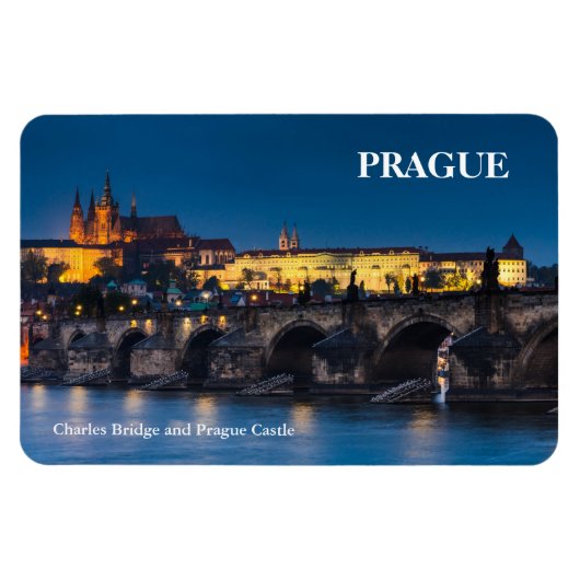 Prague Castle Magneet (Horizontaal)