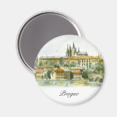 Prague Castle magnet (Voorkant / Achterkant)