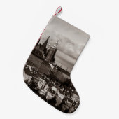 Prague Castle met Saint-Vituskathedraal in het Tsj Kleine Kerstsok (Voorkant (Hangend))