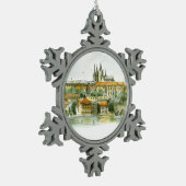 Prague Castle Pewter Ornament (Links)