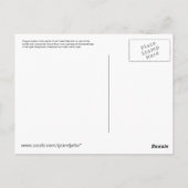 Prague Castle-postkaart Briefkaart (Achterkant)