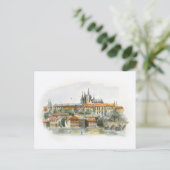 Prague Castle-postkaart Briefkaart (Staand voorkant)