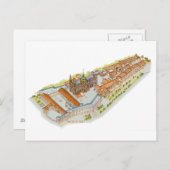 Prague Castle. Praag Tsjechië Briefkaart (Voorkant / Achterkant)