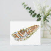 Prague Castle. Praag Tsjechië Briefkaart (Staand voorkant)