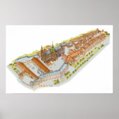 Prague Castle. Praag Tsjechië Poster (Voorkant)