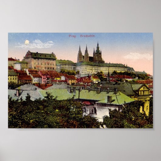 Prague Castle Print (Voorkant)