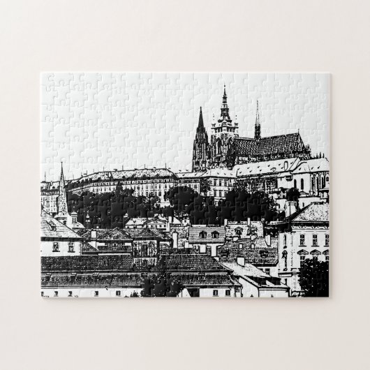 Prague Castle & St. Vitus Cathedral, Tsjechisch Legpuzzel (Horizontaal)