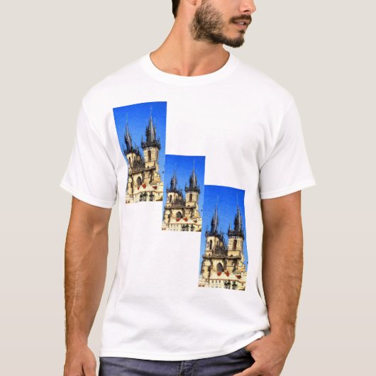 Prague Castle T-shirt (Voorkant)