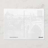 Prague Castle, Tsjechië Briefkaart (Achterkant)