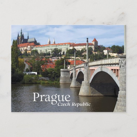 Prague Castle, Tsjechië Briefkaart (Voorkant)