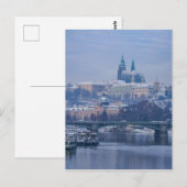Prague Castle Winter Wonderland Briefkaart (Voorkant / Achterkant)