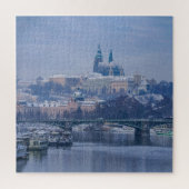 Prague Castle Winter Wonderland Legpuzzel (Verticaal)