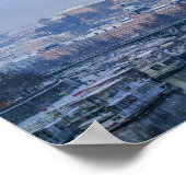 Prague Castle Winter Wonderland Poster (Hoek)