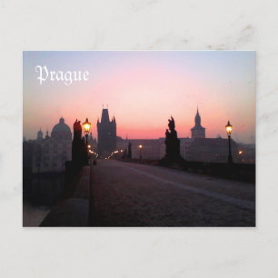 Prague Charles Bridge Briefkaart