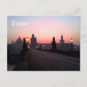 Prague Charles Bridge Briefkaart (Voorkant)