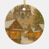 Prague Christmas Ornament Holiday Art, Christmas (Voorkant)