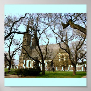 Prague Church Poster