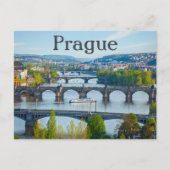Prague City Tsjechië Briefkaart (Voorkant)