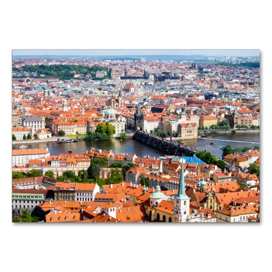 Prague Cityscape Kaart (Voorkant)