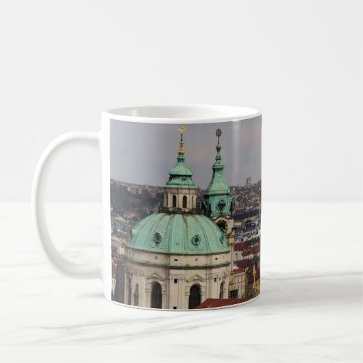 Prague cityscape magische mok (Links)