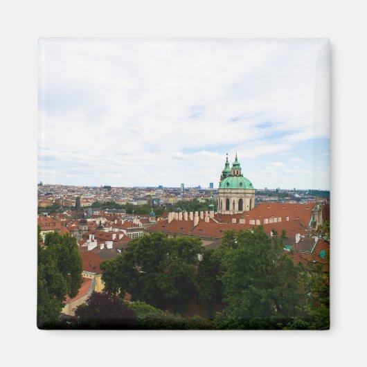 Prague Cityscape Magneet (Voorkant)