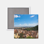 Prague Cityscape Magneet (Voorkant / Achterkant)