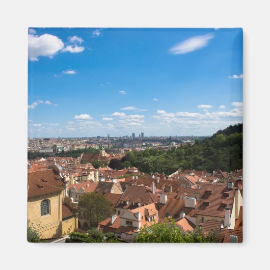 Prague Cityscape Magneet (Voorkant)