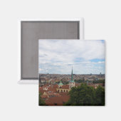 Prague Cityscape Magneet (Voorkant / Achterkant)
