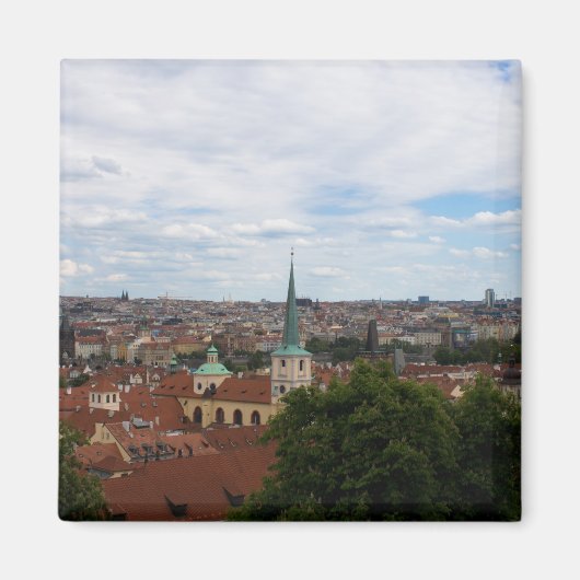 Prague Cityscape Magneet (Voorkant)