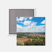 Prague Cityscape Magneet (Voorkant / Achterkant)