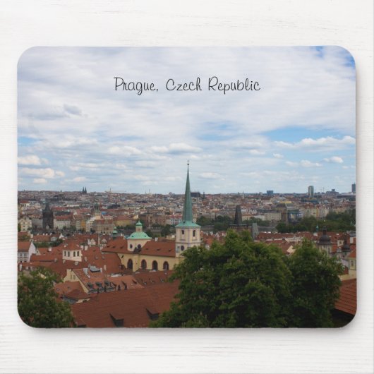 Prague Cityscape Muismat (Voorkant)