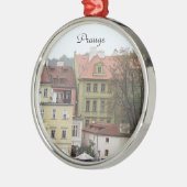 Prague Colorful Buildings Czech Ornament (Links)